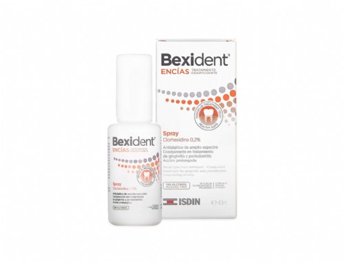 Bexident Encías Tratamiento Spray Clorhexidina 40ml